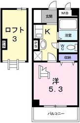 姫路駅 バス20分  田寺東三丁目下車：停歩4分 2階の物件間取画像